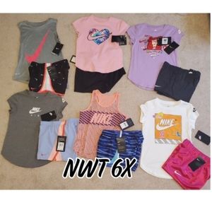 NWT Nike 6X Girl #1Bundle of 6 outfits